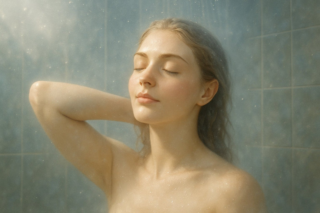 Using a Vibrator in the Shower
