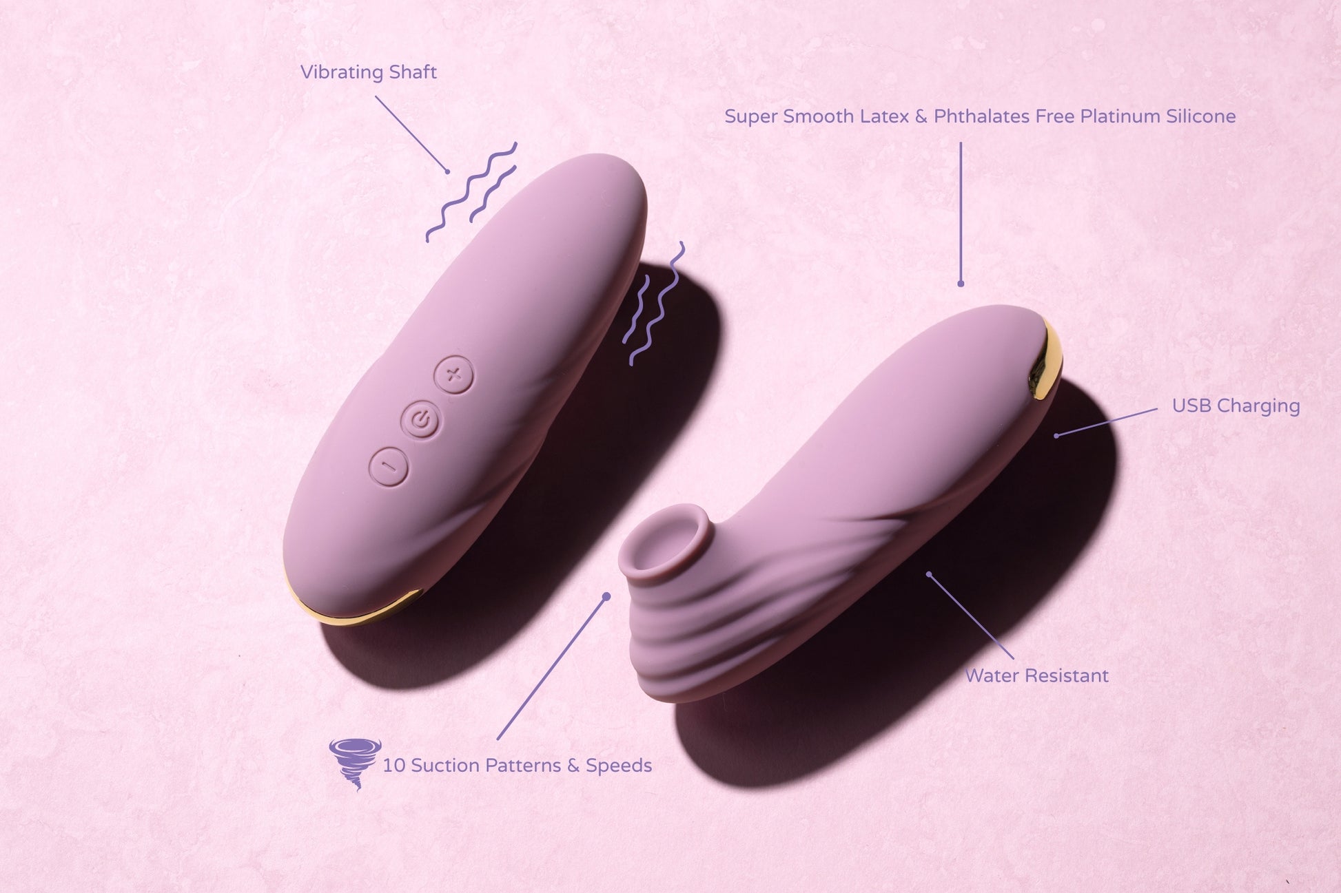 Clitoral Suction Vibrator | Aura SmootherVibes Clitoral Suction Vibrator | Aura SmootherVibes